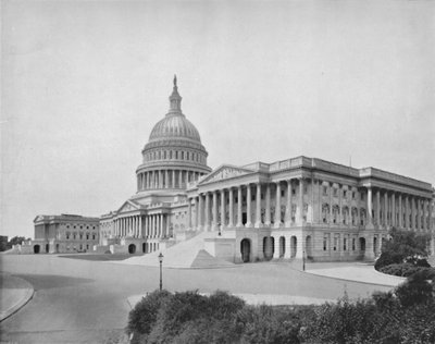 The Capitol, Washington, 19th century by Unbekannt