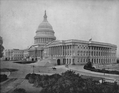 The Capitol, Washington, c1897 by Unbekannt