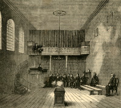 The Chapel in Newgate by Unbekannt
