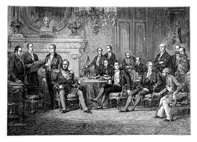 The Conference of Paris, 1856 by Unbekannt