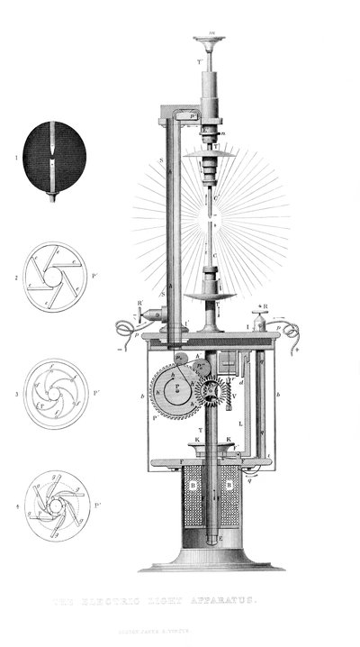 The Electric Light Apparatus by Unbekannt