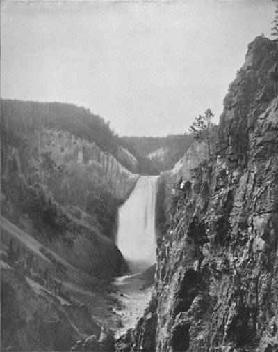 The Great Falls of the Yellowstone by Unbekannt