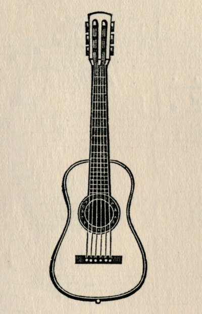 The Guitar by Unbekannt