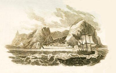 The Island of St. Helena, 1816 by Unbekannt