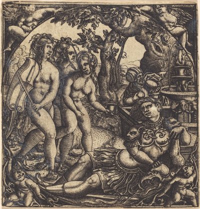 The Judgment of Paris by Unbekannt
