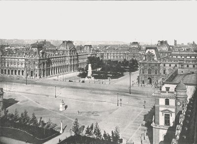 The Louvre, Paris, France, 1895 by Unbekannt