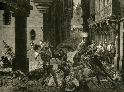 The Massacre of St. Bartholomew by Unbekannt