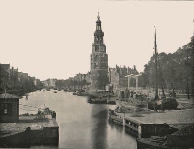 The Montelbaanstoren, Amsterdam, Netherlands, 1895 by Unbekannt