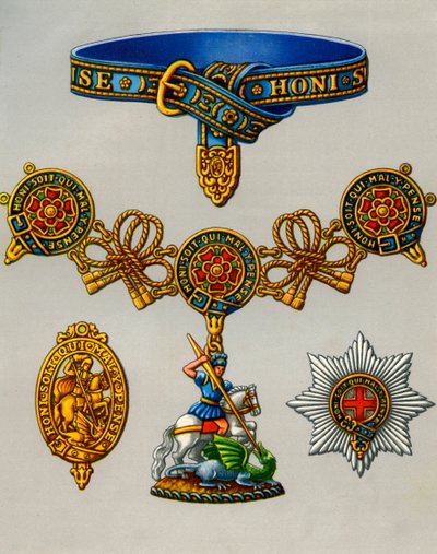 The Most Noble Order of the Garter by Unbekannt
