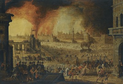 The Siege of Troy by Unbekannt
