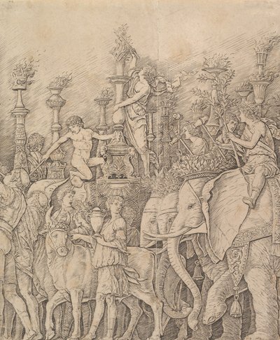 The Triumph of Caesar: The Elephants by Unbekannt