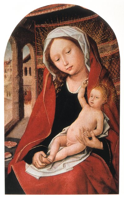 The Virgin and the Child by Unbekannt