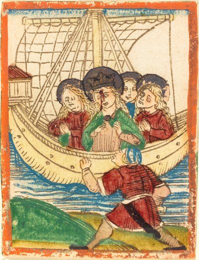 The Voyage of Saint Ursula, 1480-1490 by Unbekannt
