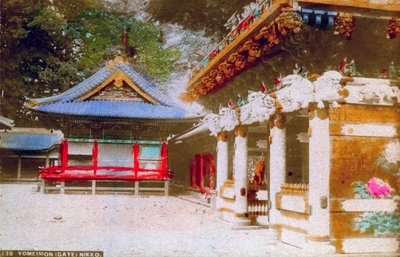 The Yomeimon Gate of Tosho-gu Shrine, Nikko, Japan by Unbekannt