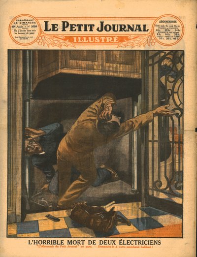 The Horrible Death of Two Electricians by Unbekannt