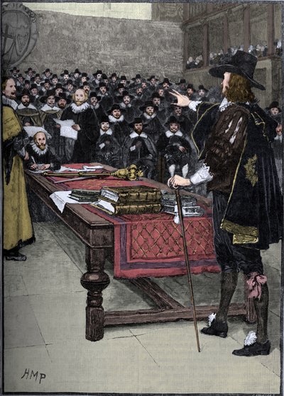 The Trial of King Charles I by Unbekannt