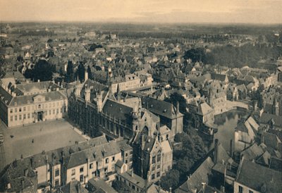 Town-Hall and General View by Unbekannt
