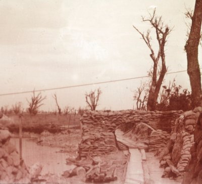 Trenches, Diksmuide, Belgium, c1914-c1918 by Unbekannt