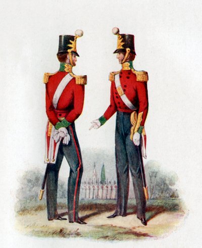 Uniform of the 19th Regiment, 1848 1904 by Unbekannt