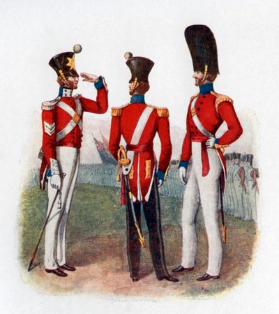 Uniform of the 86th Regiment, 1842, 1904 by Unbekannt