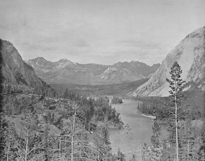 Valley of the Bow River, Alberta, Canada by Unbekannt