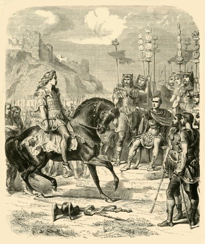 Vercingetorix Before Caesar by Unbekannt