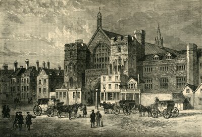 Westminster Hall, 1881 by Unbekannt