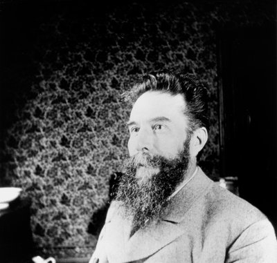 Wilhelm Conrad Roentgen, German physicist, c 1900 by Unbekannt