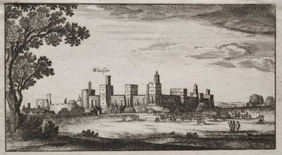 Windsor Castle from the Southeast, 1600s by Unbekannt