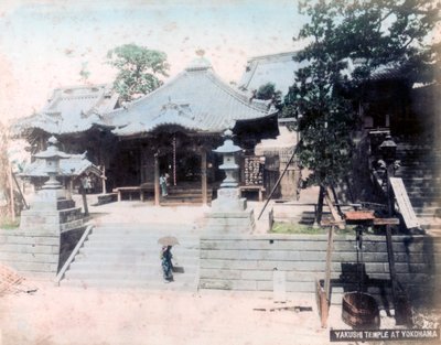 Yakushi Temple, Yokohama, Japan by Unbekannt