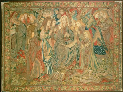 Adoration of the Christ child by Unbekannt Unbekannt