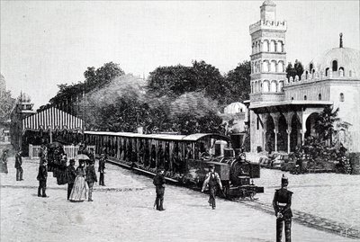 A Decauville Locomotive by Unbekannt