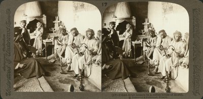 Arab Men at Leisure by Unbekannt