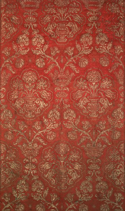 Brocade with pomegranate pattern, Italian by Unbekannt