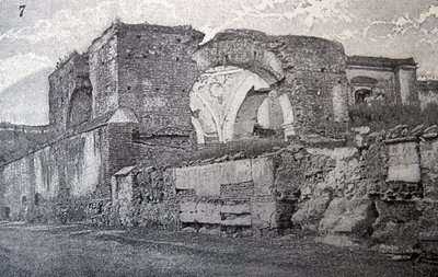 Colonial Ruins in Guatemala by Unbekannter Künstler