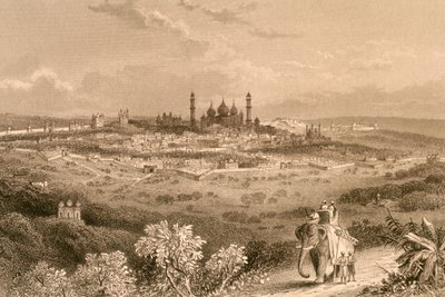 Delhi (engraving) by Unbekannter Künstler