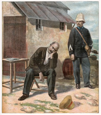 Dreyfus case. 1896 by Unbekannter Künstler