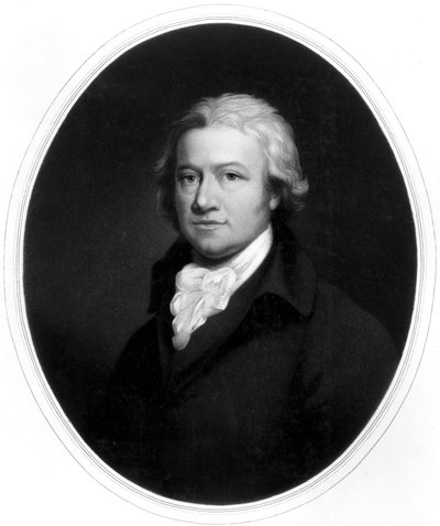 Edmund Cartwright, British textiles pioneer, c 1780s by Unbekannt