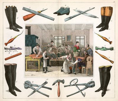 The Shoemaker by Unbekannt