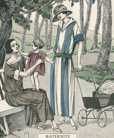 French fashion by Unbekannter Künstler