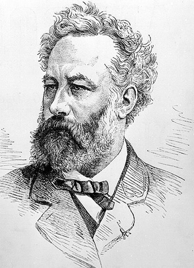 Jules Verne by Unbekannter Künstler