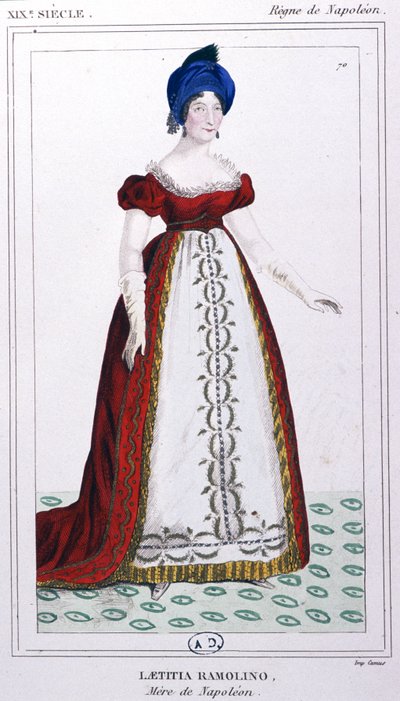 Laetitia Bonaparte, c. 1810 by Unbekannter Künstler