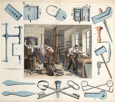 Locks & Fastenings: The Lock Maker by Unbekannt