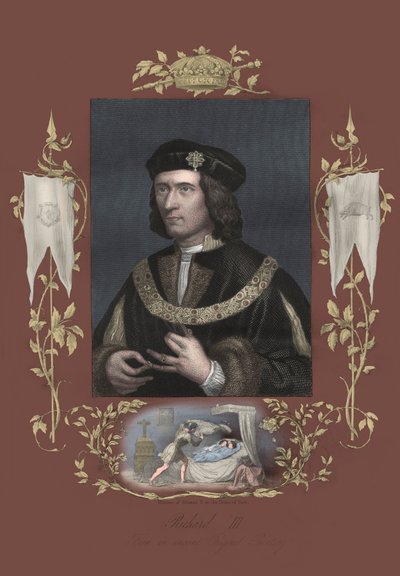 Richard III King of England by Unbekannter Künstler