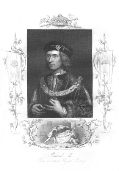 Richard III King of England (engraving) by Unbekannter Künstler