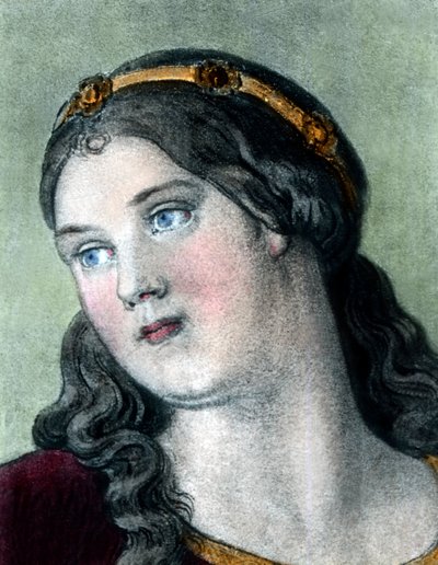 Saint Elizabeth as a teenager by Unbekannter Künstler