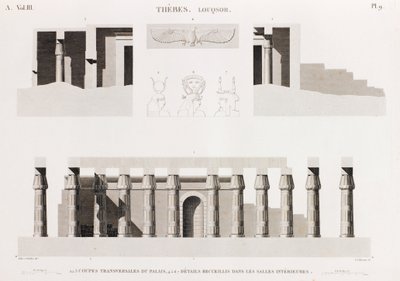Thebes, Luxor by Unbekannt