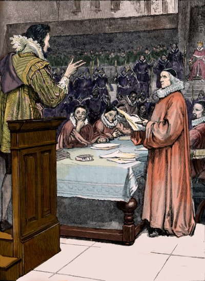 Trial of George Villiers by Unbekannter Künstler