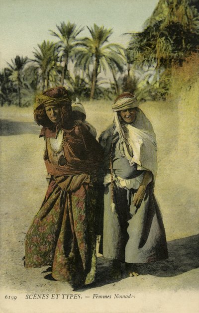 Two Moroccan Bedouin by Unbekannter Künstler