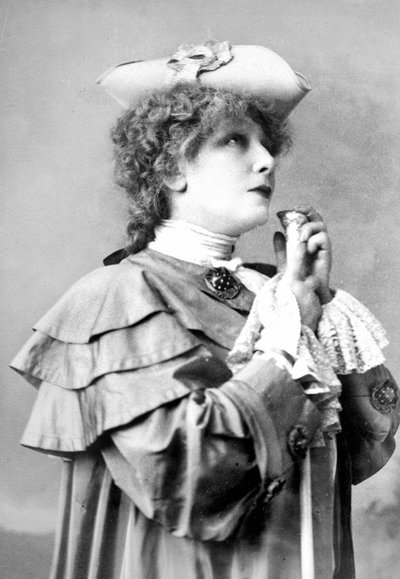 The Actress Sarah Bernhardt by Unbekannt